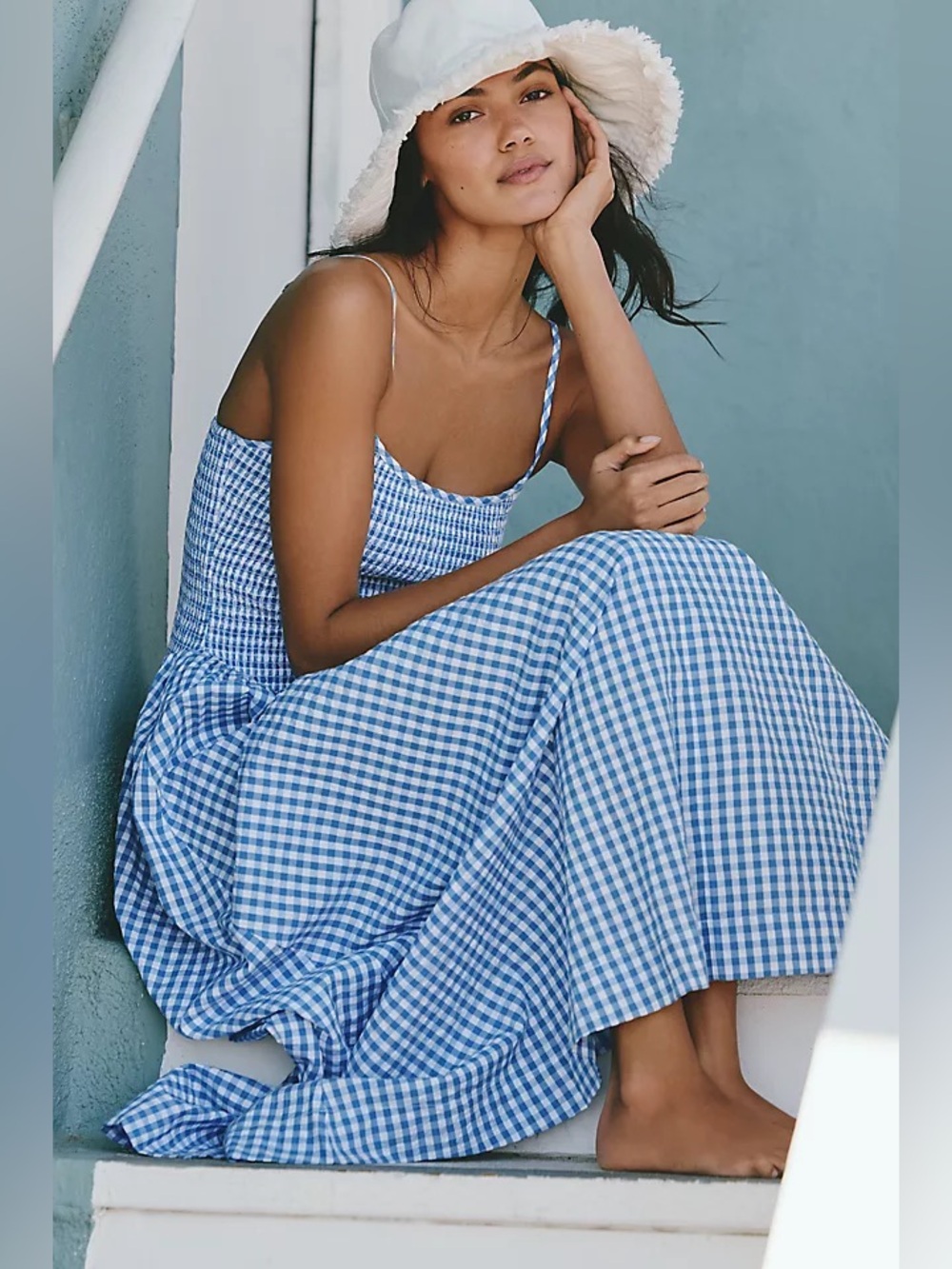 L*Space Misha Midi in Morning Gingham XS - Picture 9 of 11